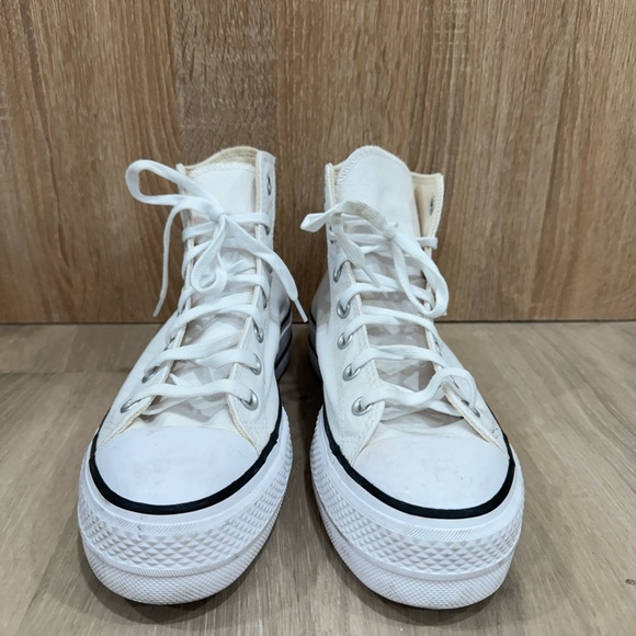 CONVERSE CHUCK TAYLOR ALL STAR LIFT PLATFORM HIGH TOP SNEAKERS SIZE 9 - Picture 3 of 8